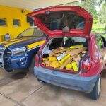 PRF apreende 242 Kg de maconha em Três Lagoas (MS)