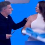 Gafe ao vivo de Luciano Huck com assistente viraliza