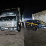 PRF apreende 20 toneladas de produtos de descaminho em 2 caminhões em Três Lagoas/MS e Selvíria/MS