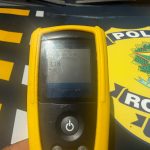 PRF prende motorista por embriaguez e direção perigosa em Três Lagoas (MS)