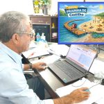 Prefeito Paulo Boaventura, assina convênio de quase R$ 3 milhões para construção da Prainha de Castilho