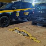 PRF apreende 14 Kg de maconha em Água Clara (MS)