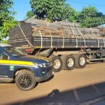 PRF apreende reboque adulterado em Água Clara (MS)