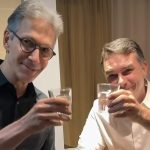 Flávio e Zema aparecem juntos e agitam as redes: ‘A dupla que eu quero’