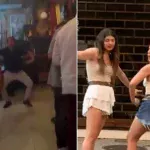 Pai de argentina ré por injúria racial no Rio é flagrado imitando macaco