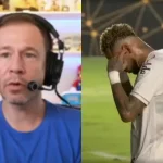 Após confusão, Tiago Leifert aponta sinal preocupante em Neymar