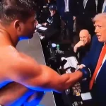 Trump acompanhou luta do UFC enquanto conversas com Irã fracassavam
