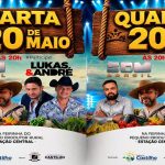 hoje tem dose dupla na Feirinha do Produtor
