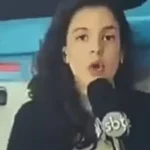 Repórter do SBT Rio é atropelada durante transmissão ao vivo. Vídeo