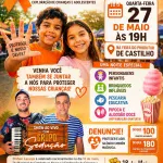 Castilho encerrará campanha Maio Laranja com grande mobilização na Feirinha do Produtor