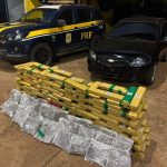 PRF apreende 174 Kg de maconha em Três Lagoas (MS)