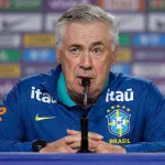 Ancelotti elogia atuação de Endrick e cogita colocá-lo de titular nas oitavas: ‘Força e presença’