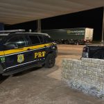 PRF apreende 321 Kg de cocaína e haxixe em Água Clara (MS)