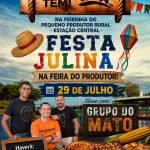 Hoje na Feirinha do Produtor de Castilho tem GRUPO DO MATO!