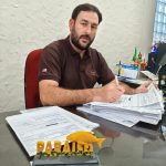 JOÃO GABRIEL em seu último ato enquanto Prefeito em exercício de Castilho!