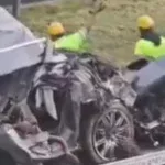 Motorista morre após Porsche bater em mureta na Rodovia dos Imigrantes; veja vídeo