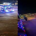 Motociclista morre após ser atropelado por “Carreta da Alegria” em RO. Veja vídeo