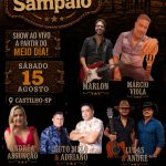 O QUE TEREMOS EM CASTILHO NESSE SÁBADO, 15!?