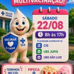DIA D: Castilho terá 3 pontos de vacinação para crianças e adolescentes hoje(22)