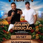 Nesta Quarta Feira na Feirinha do Produtor Grupo Sedução