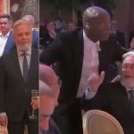Ex-chanceler do governado Dilma aparece feliz na festa de Vorcaro em Londres