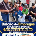 Balcão de Empregos de Castilho anuncia feirões de trabalho em parceria com a JBS e Citrosuco